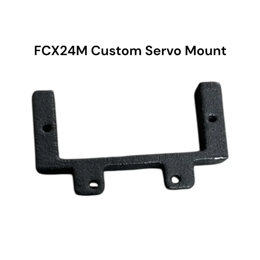 FCX24M custom servo mount product shot