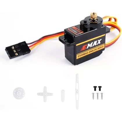 Emax ES08MA II metal gear servo for FCX24M steering upgrade