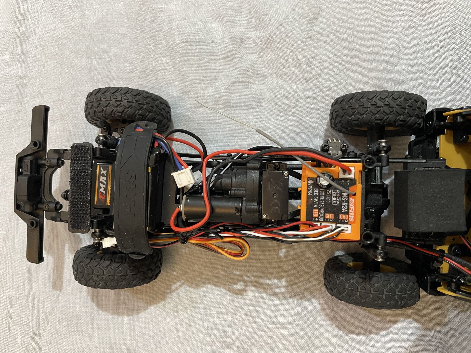 FCX24M Battery Relocated to Front