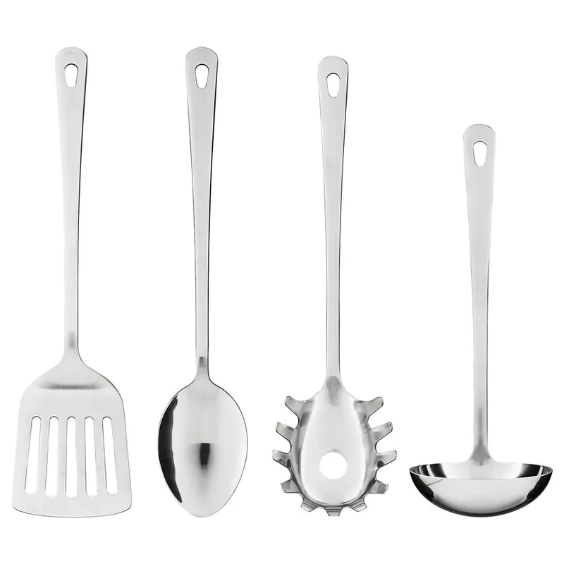 IKEA GRUNKA stainless steel kitchen utensil set