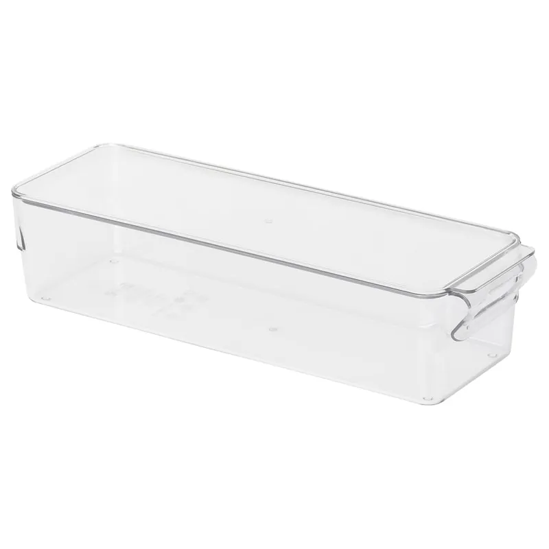 IKEA KLIPPKAKTUS transparent fridge storage boxes