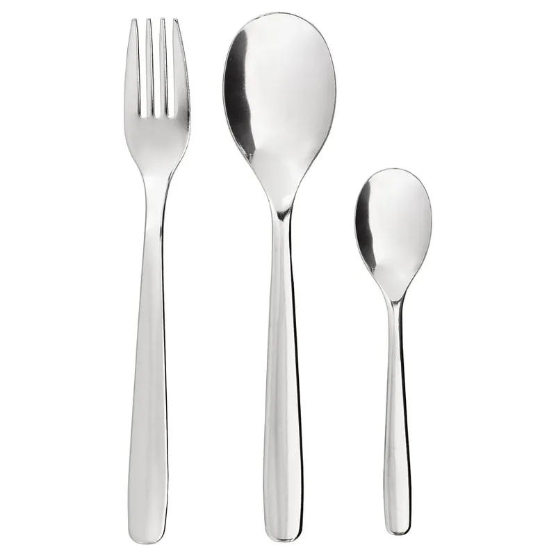 IKEA MOPSIG 12-piece stainless steel cutlery set